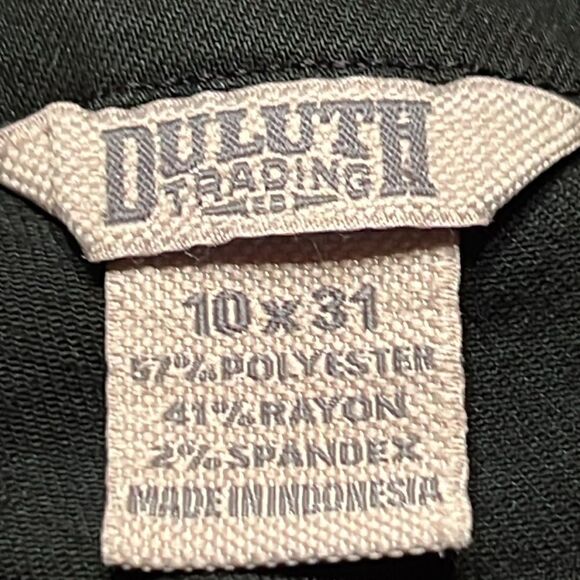 Duluth Trading Company black Jeans 10 - Picture 6 of 8